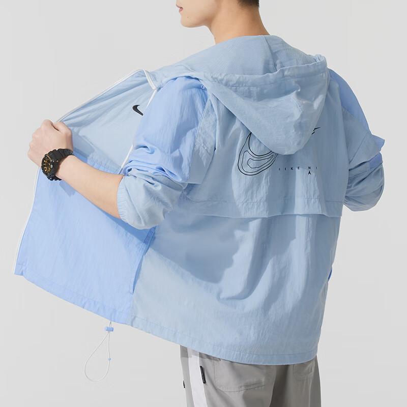 New Nike Sportswear Jacket Men's Blue IF0372-440