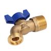 Garden Hose Outlet Valve G3/4in DN20 Male Thread Brass High Temperature Proof Garden Faucet Valve