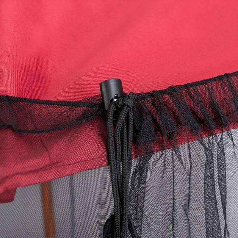 300x300x230cm Courtyard Mosquito Net Umbrella Roman Umbrella Mesh Cover Netting Mosquito Insect Net Outdoor Umbrella Tent