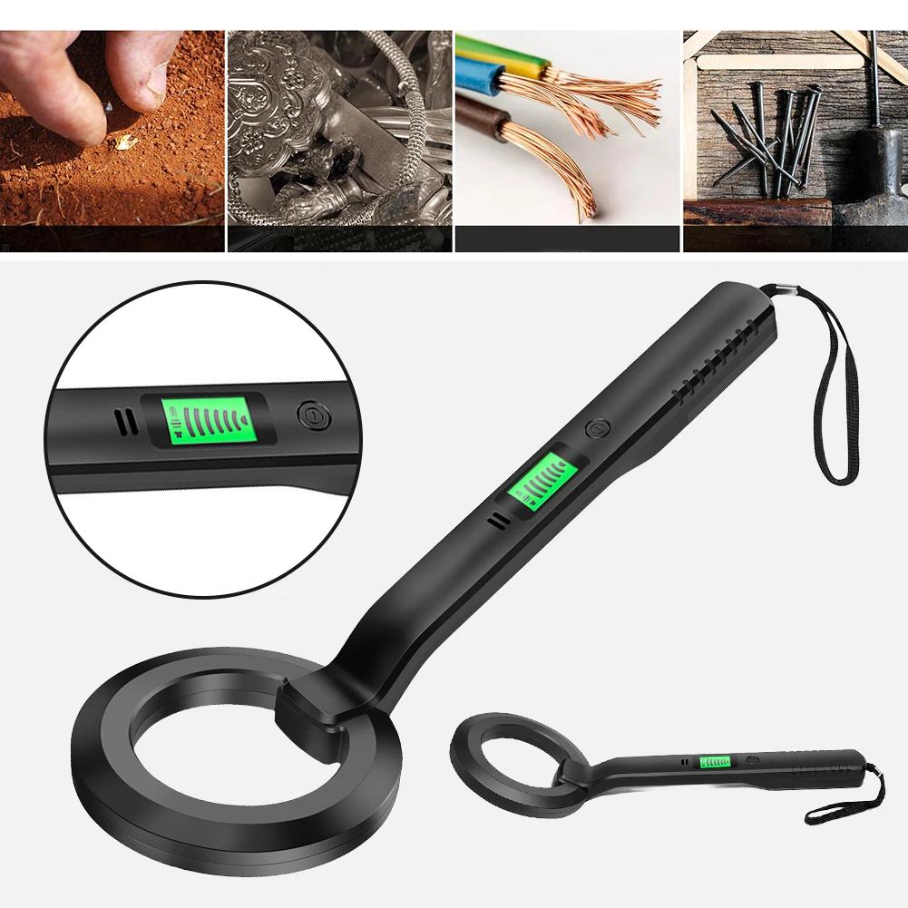 Metal Detector Handheld Metal Alarm High Sensitivity Metal Scanner Security Checker Pinpointer Search Coil Metal Detect Tools