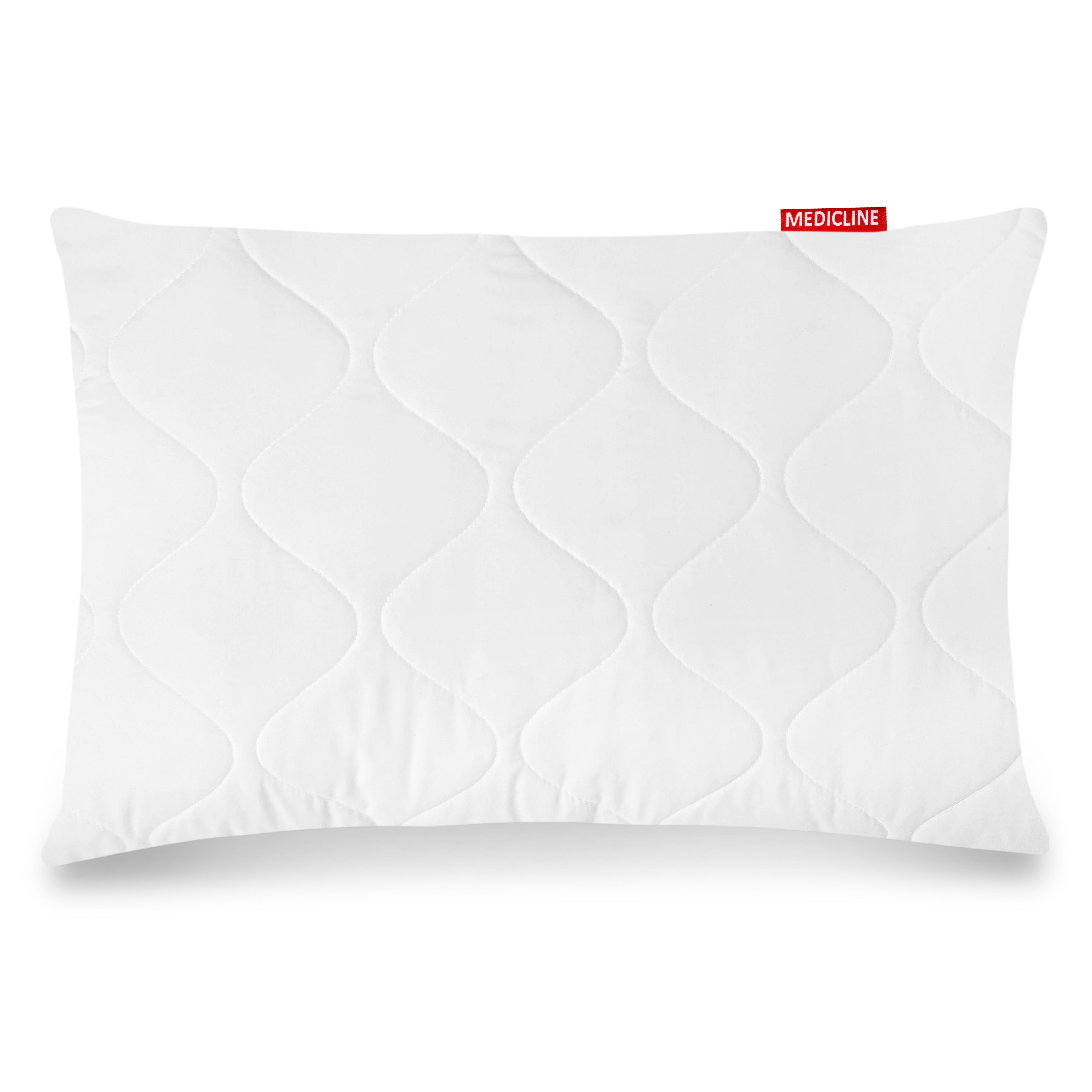 Kussen 70x50 cm anti-allergisch doorgestikt microvezel siliconen