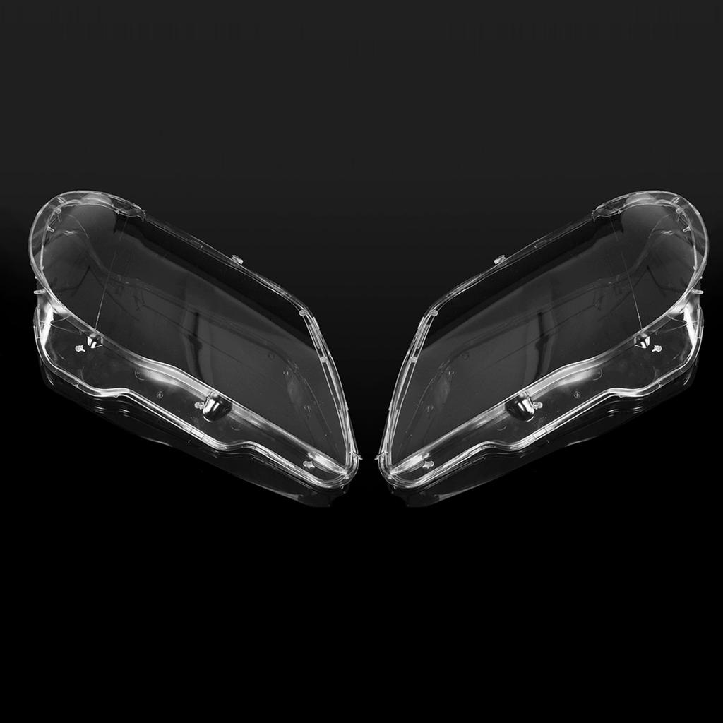 Pereche de lentile pentru faruri de mașină, abajur de lampă, capac din sticlă pentru BMW Seria 7 E65 E66 2005-2008 capac faruri