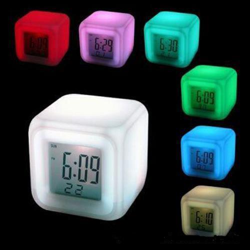 

Night light clock Chameleon, Wellamart (Art. C253)