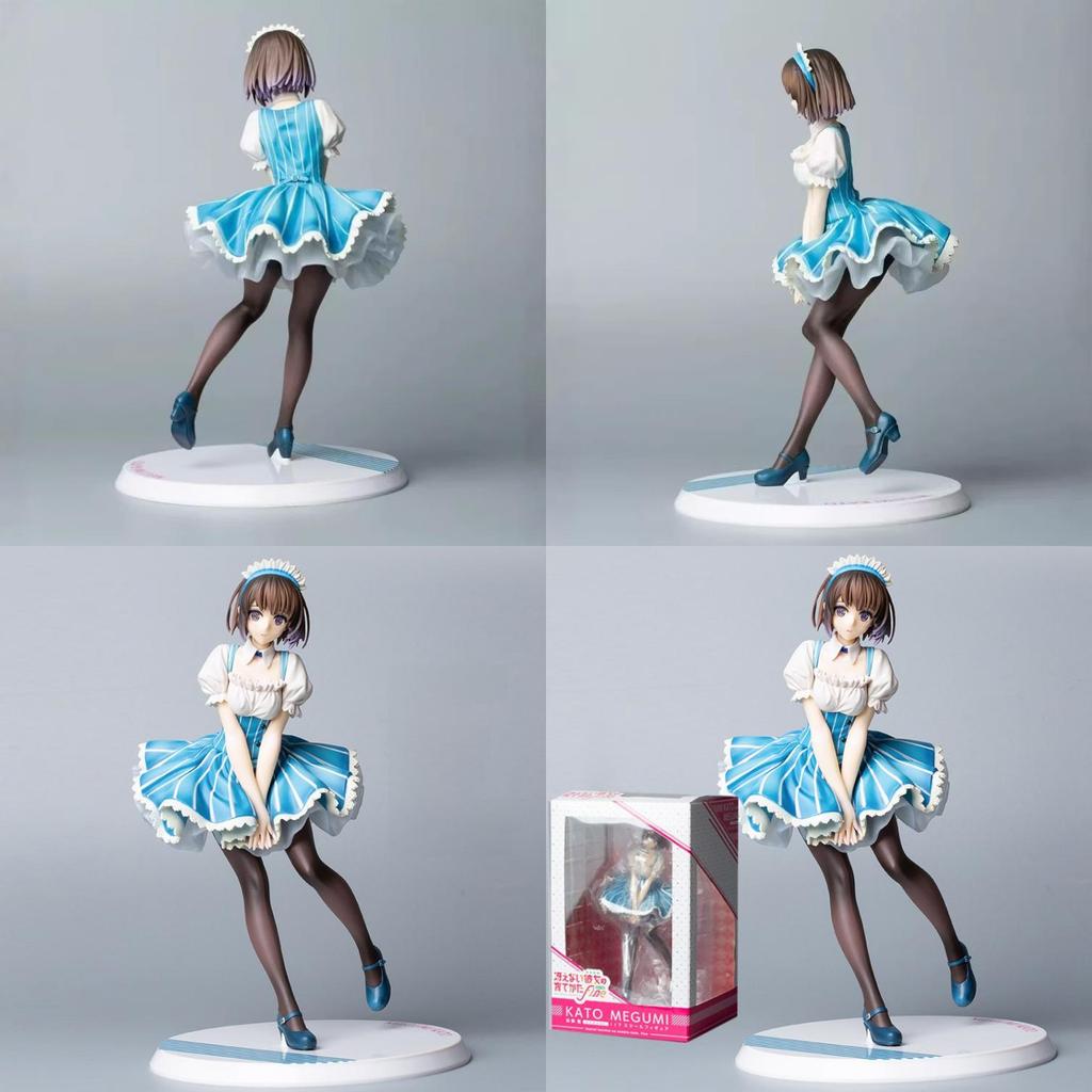 Katou Megumi Maid Figurine Pvc Anime Model Collectors Edition For Fans