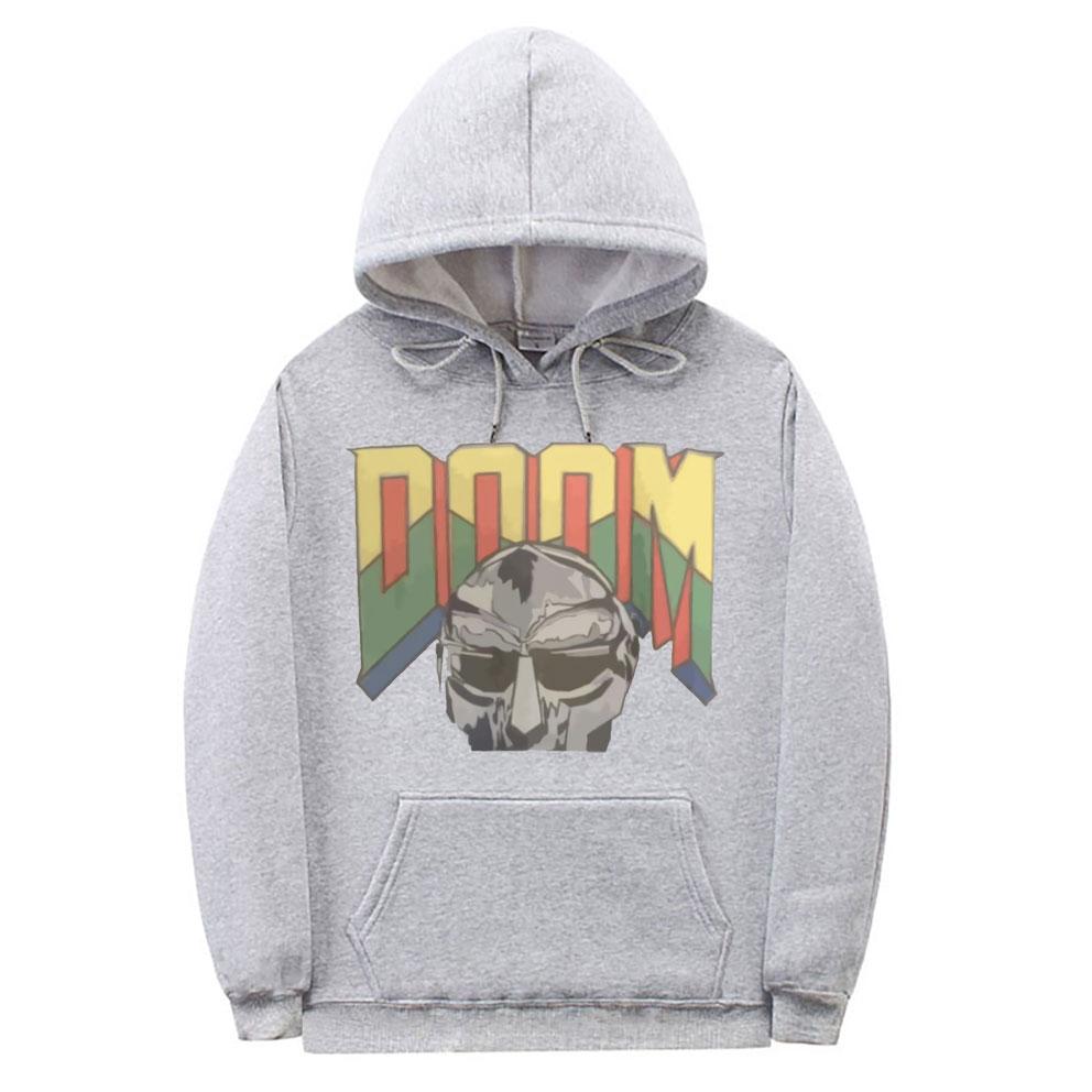 Singer Mf Doom Толстовка с графическим принтом унисекс Повседневная свободная уличная — фото 6