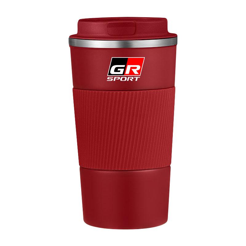 

Термос для кофе из нержавеющей стали с эмблемой GR Gazoo Racing, термокружка для Toyota Rav4 Corolla Camry Aqua Yaris Cross Auris Red-GR