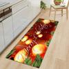 Christmas Kitchen Sand Carpet Doormat Long Floor Mat