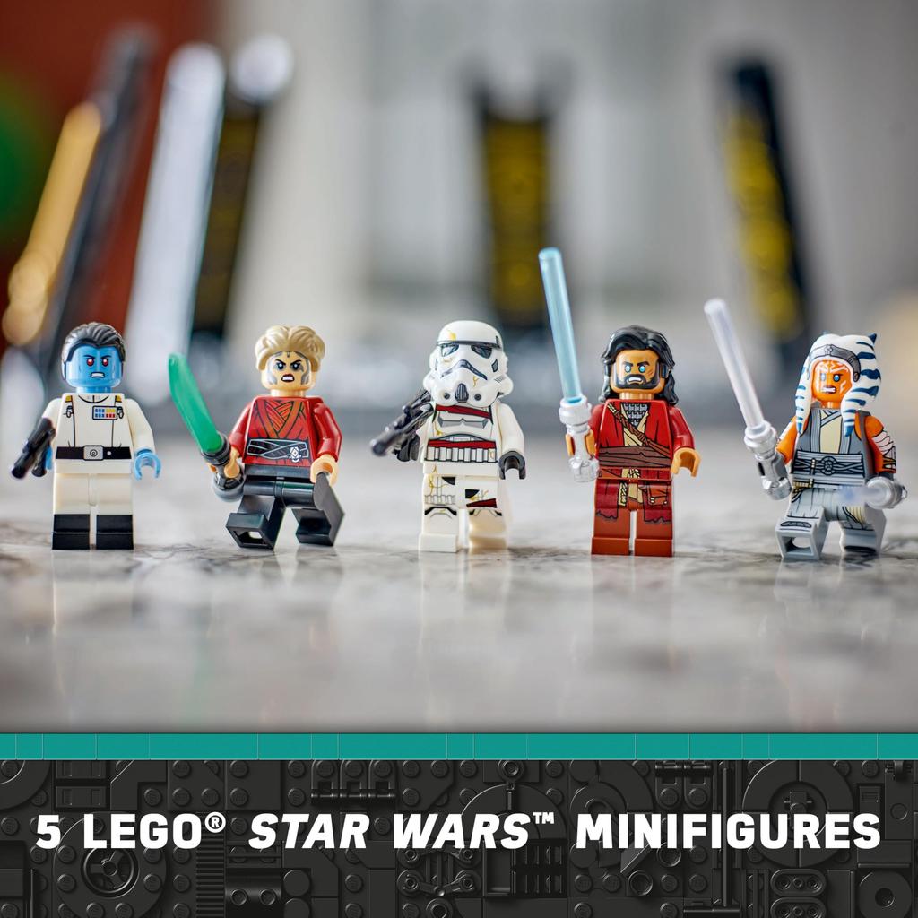 LEGO Star Wars Ahsoka Tano's Duel at Pellidia 75385 (Ages 8+)