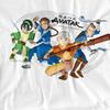 Avatar: The Last Airbender Unisex Adult Group T-Shirt