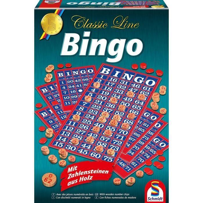 Jeu De Société Bingo Classic Line SCHMIDT AND SPIELE - Mixte - A Partir De 8 Ans