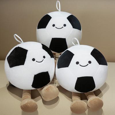 Cute Cute Expression Football Doll Plush Toy Football Doll Girls Bag Keychain Pendant Rag Doll