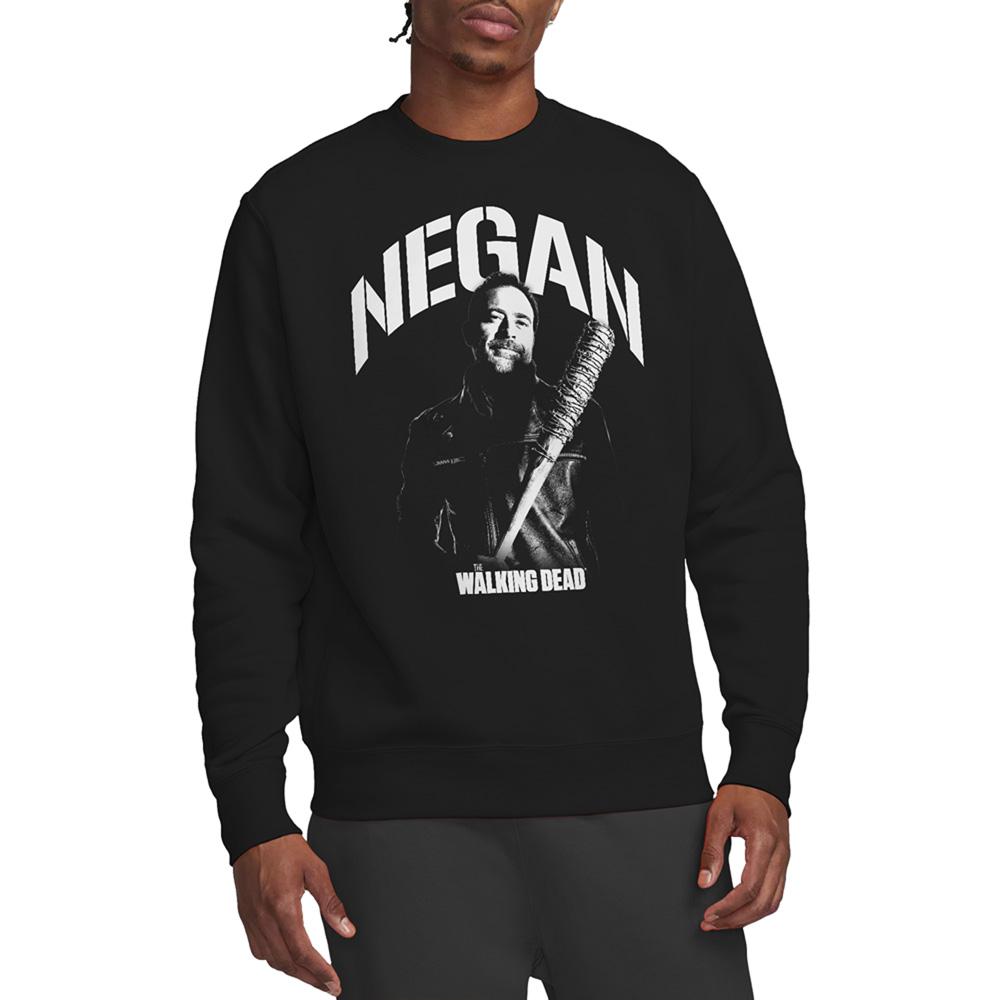 The Walking Dead Unisex Adult Negan Mono Sweatshirt