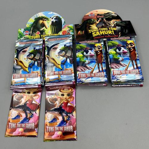 Tuntun Tun Saful Italian Brain Lot Battle Cards, Collectibles, Toys, Kids, Boys, Gifts, Blind Box, Character