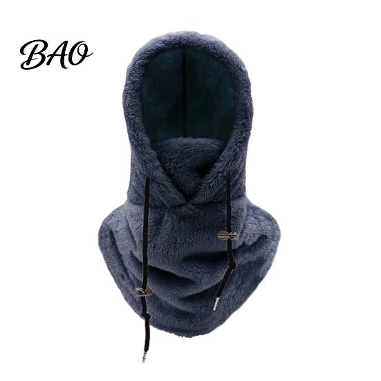 Thermal Mask for Skiing Balaclava Fleece Ski Mask, Winter Windproof Arctic Velvet Outdoor Sports Warm Hood Face Cover, Comfortable Neck Warmer Cycling