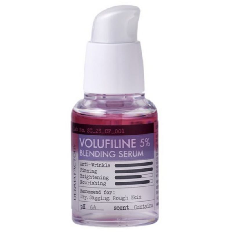 DERMA FACTORY Volufiline Blending Serum 30ml Firming Elasticity Boost Facial Serum 1pcs