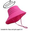 UV Protection Children's Sun Hat Breathable Neck Scarf Sun Cap  3-8 Years Old Unisex