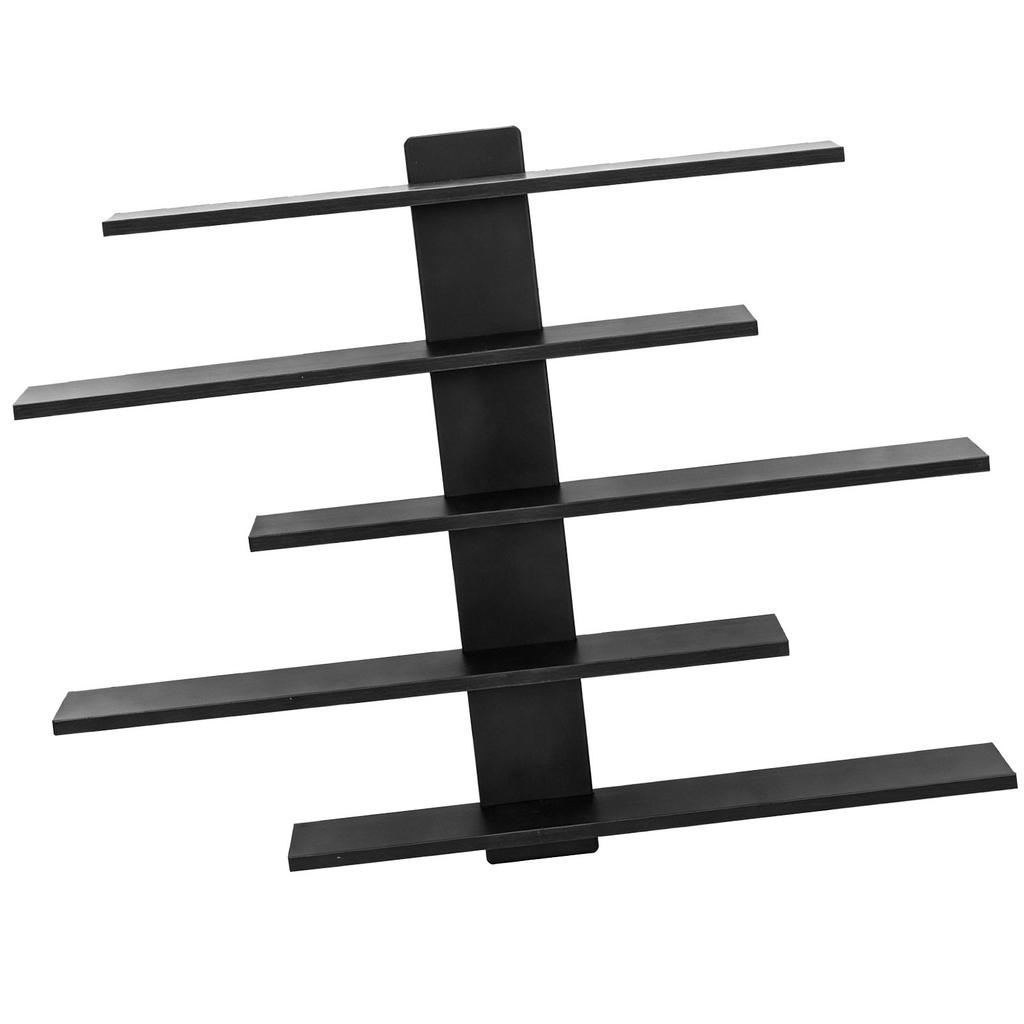Floating Figurine Shelf Space Saving Wood Wall Figurines Decor Display Rack for Dolls Statues Ornaments