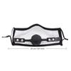 1Pcs Breathable Silicone Ball Gag Mask Adjustable Straps Soft Lining For Couples Intimate Role Play Games
