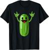 Dancing Cucumber Funny Vegan Fruit Lover Dance Humor Gift T-Shirt