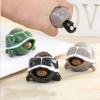Mini Squeeze Tortoise Toy Colorful Squeeze Telescopic Head Cartoon Turtle Telescopic Toy  Adults