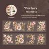 Baroque Floral Die-Cut PET Tape: Retro Journal Sticker Series