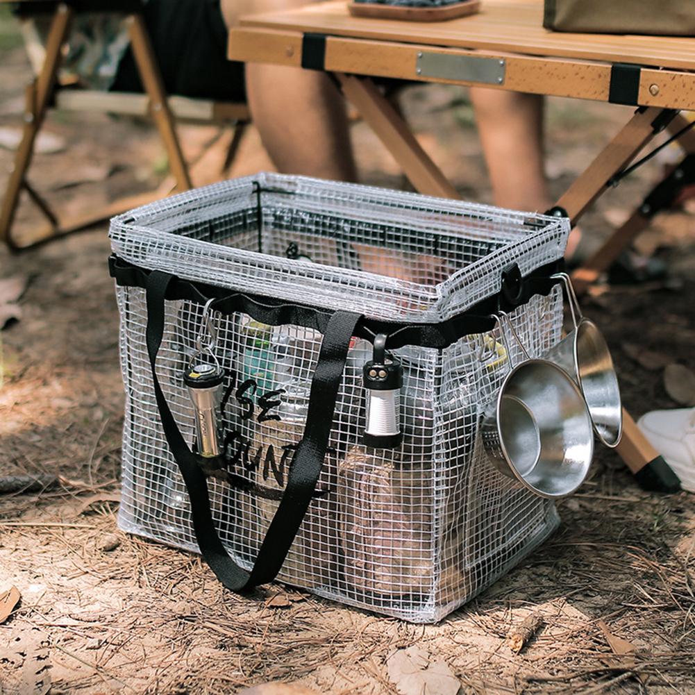 Portable Camping Storage Box Large Capacity Outdoor Camping Storage Box Multi-purpose Camping Organizer Bag Fishing Gear Storage China Mainland
