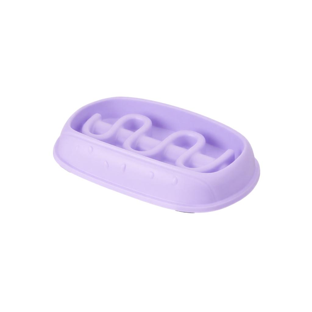 Pet Dog Slow Feeder Bowl with Hot Dog Design, Interactive Slow Eating Bowl for Dogs