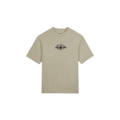 X SoleFly Collaboration Sports Casual Logo Embroidery Print Pattern Crew Neck Short Sleeve T-Shirt Men T-Shirts Off-White FQ3803-203