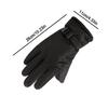 Touchscreen Winter Skiing Gloves For Women Anti Loss Buckle Outdoor Anti Cold Thick And Plush Warm Riding Gloves