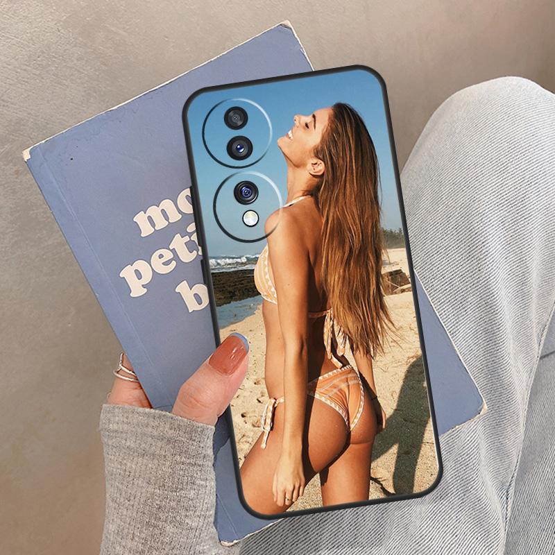 Beach Booty Bikini Girl Case For Honor Magic 8 Pro 5 6 7 Lite Cover For Honor 200 400 90 70 50 X8a X8b X9a X9b X9c