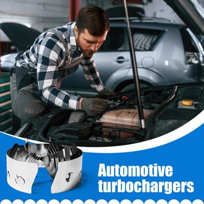 Air Intake Turbine Automotive Air Intake Turbo Stainless Steel Modification Power Saver For Engine Output Oil Efficiency