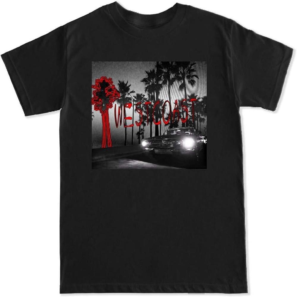 Мужская футболка FTD Apparel Something About The Westcoast YG Blueface AllBlack XXXXXL чёрный