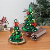 15/20CM Artificial Christmas Tree Desktop Christmas Tree Decoration Office Home Christmas Decor DIY Handmade New Year Gift