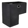 Foldable Felt Stair Step Storage Basket, Step Organizer for Toys, Books & Clothes, Space-Saving Home Nursery Staircase Bin