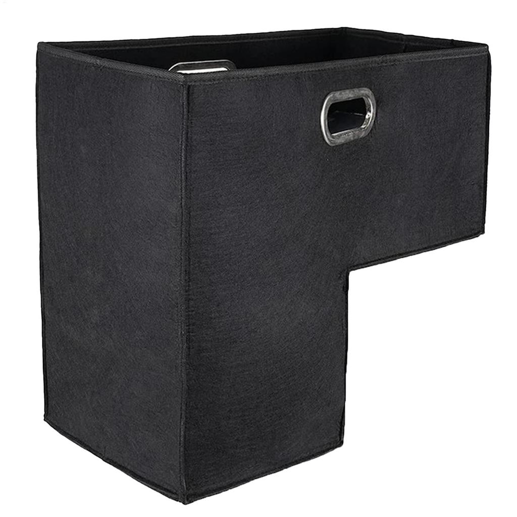 Foldable Felt Stair Step Storage Basket, Step Organizer for Toys, Books & Clothes, Space-Saving Home Nursery Staircase Bin