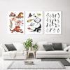 Scandinavian Simple Wall Art Rays Octopus Whale Shark Marine Animal HD Canvas Poster Print Home Bedroom Living Room Decor