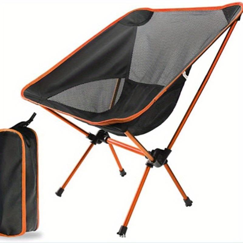 Silla de Camping Portátil Ultraligera,, Silla de Playa Plegable Silla de Comedor para Patio con Bolsa de Transporte para Senderismo al Aire Libre Pesca Patio Trasero Picnic Viajes