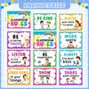 Sereliy 12PCS Classroom Rules Posters Behavior Educational Manners Chart Positive Expectation Poster for Kindergarten Primary Classroom Bulletin