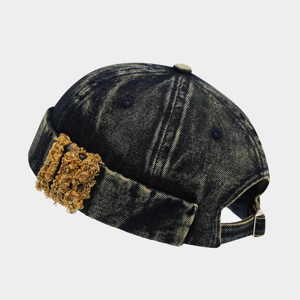 Vintage Wash Denim Cap With Sun Protection For Men And Women Spring Summer Fall Winter