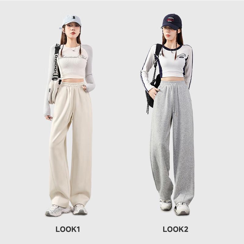 Warrior Women's Korean Style Tapered Straight-Leg Trousers