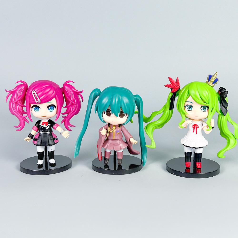 Hatsune Miku Pvc Figure Model With Assembly For Anime Collectors And Gift Enthusiasts