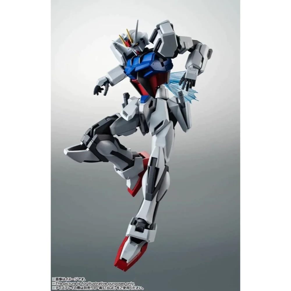 TAMASHII NATIONS ROBOT SPIRITS Mobile Suit Gundam SEED [SIDE MS] GAT-X105 Strike Gundam ver. A.N.I.M.E. Approximately 125mm PVC & ABS Painte