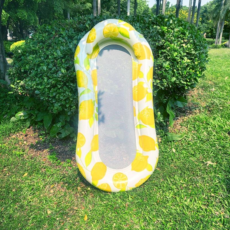 Versatile Inflatable Pool Foldable Water Hammock Lounger for Adults, Ideal for Swimming Pool, Beach, Water Activities