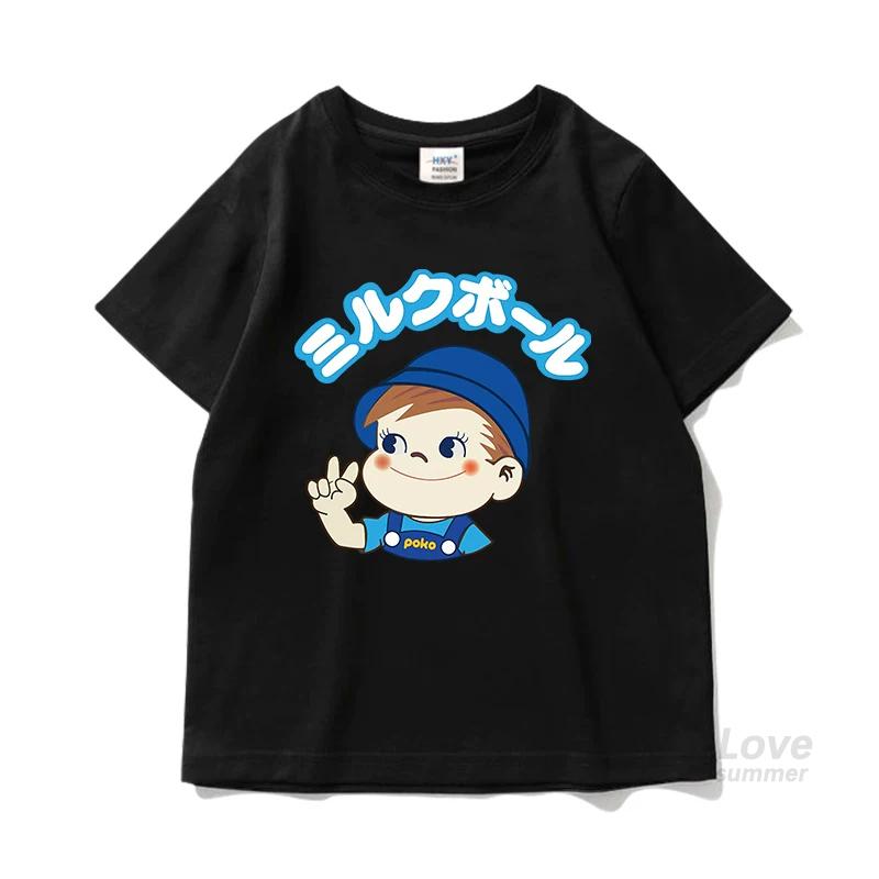 2026 Summer Baby Girls 4 To 14 Cotton Clothes Kid Children Boys Printed T-shirts Cartoon Top Sisterbrother Short Sleeved Outfits
