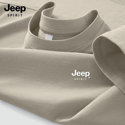 T-shirt da uomo JEEP SPIRIT 2025 in cotone, vestibilità larga