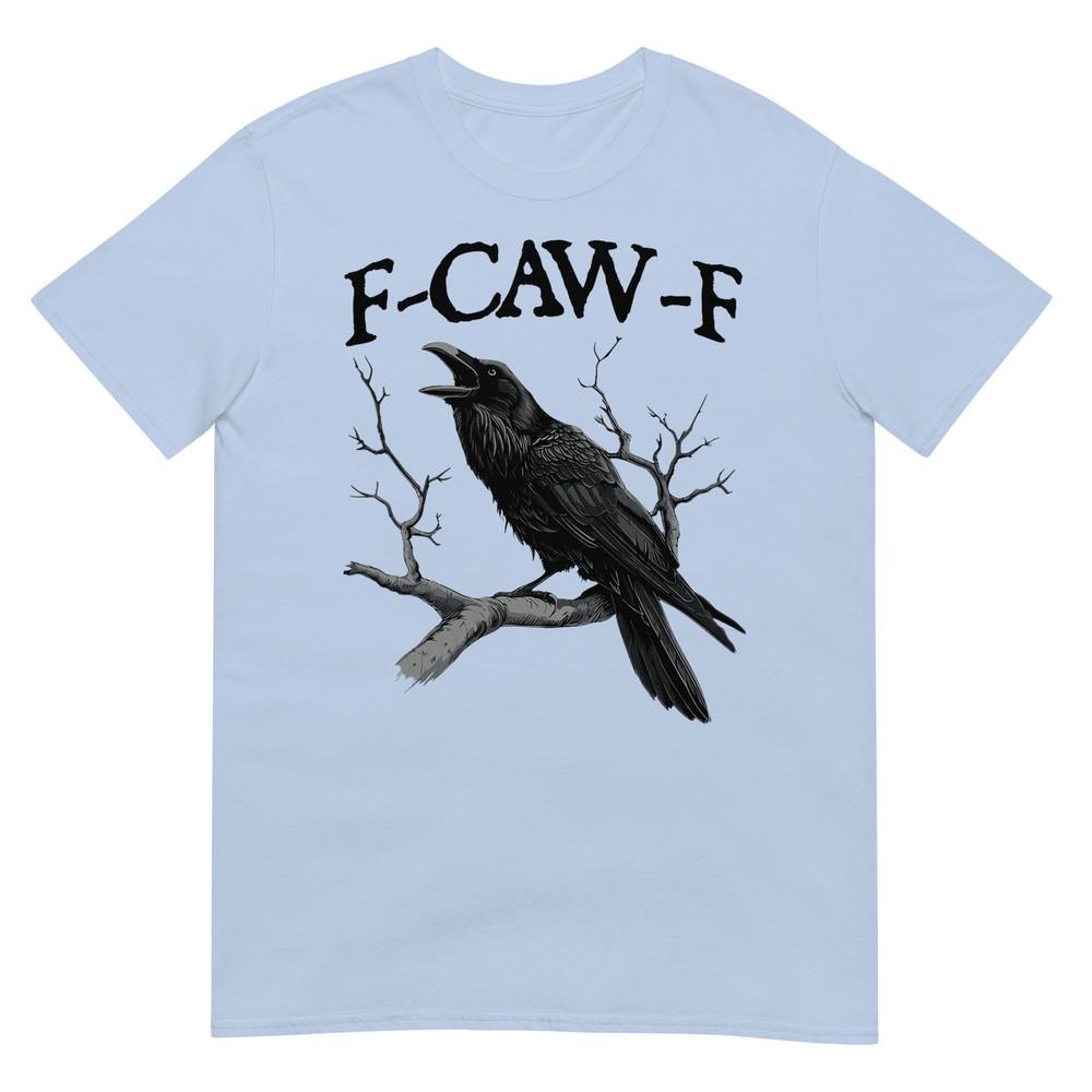 Black Crow FCawF Funny Black Bird TShirt S