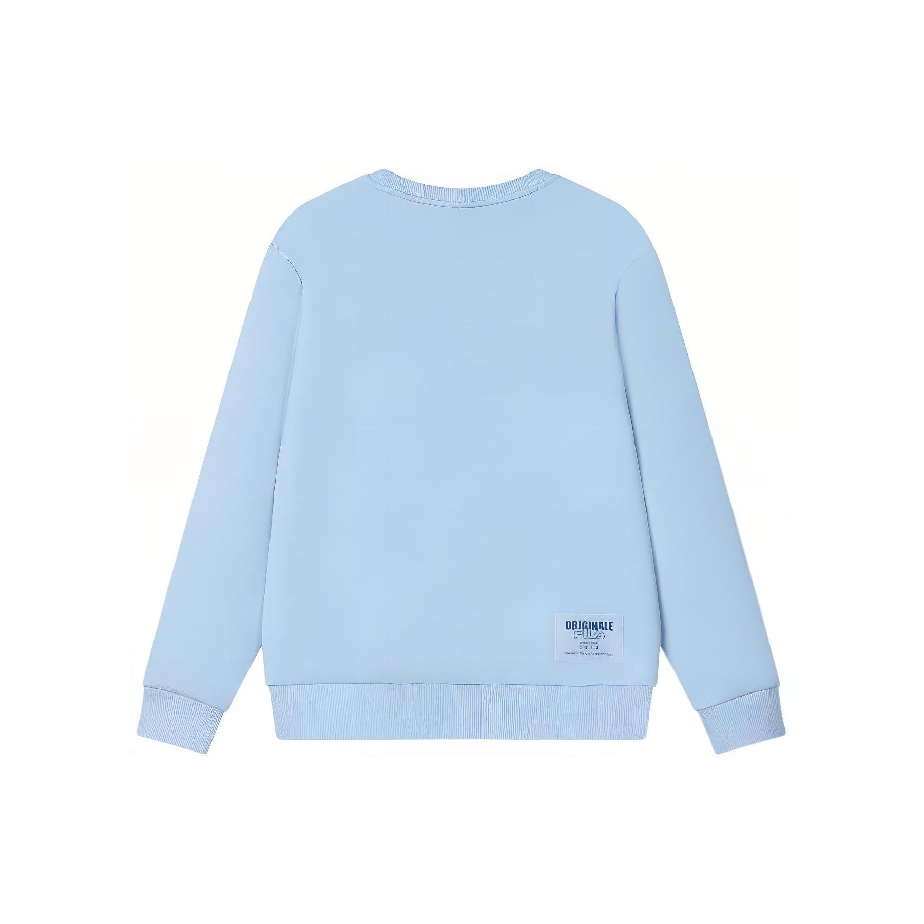 

New FILA Sweatshirts Men s Sky Blue F11M419202F-LB XL