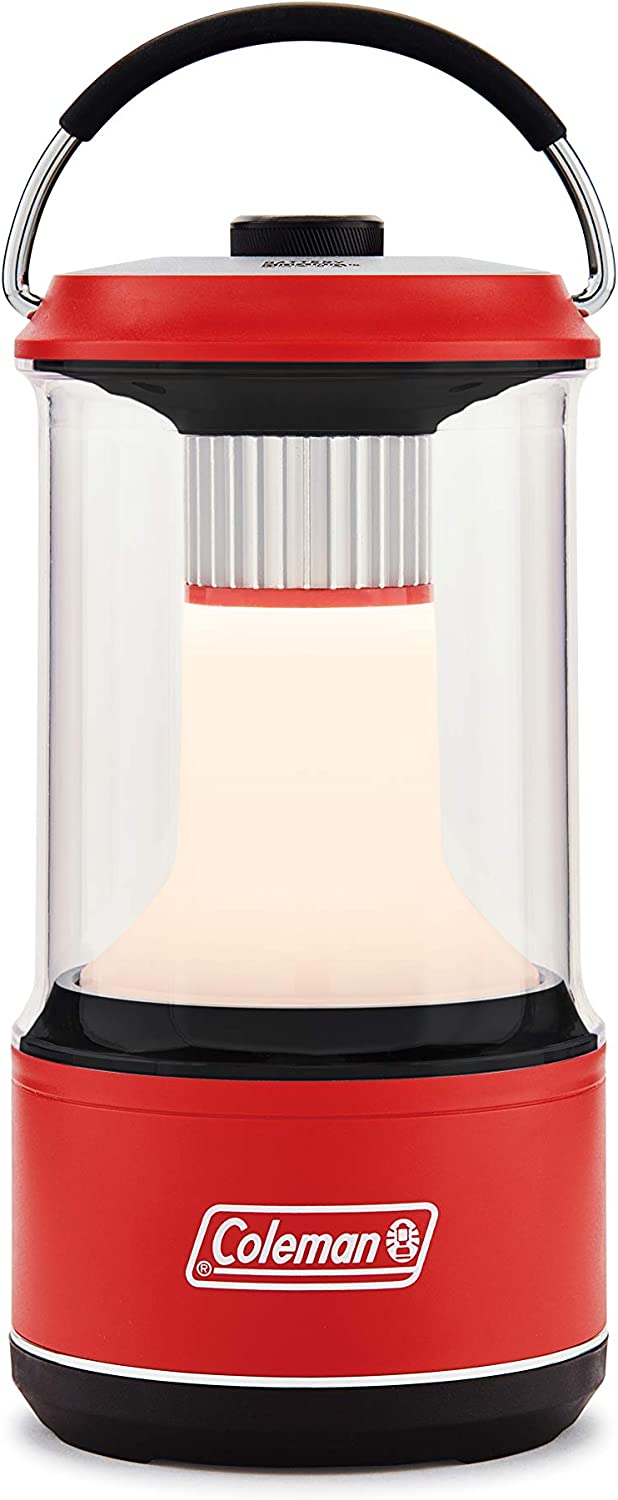 

Фонарь Coleman Lantern Battery Guard LED Lantern 1000 Красный