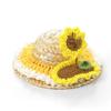 Handmade Woven Straw Hat for Weilai Nomi Robot - Car Interior Decoration for ES6/ES8
