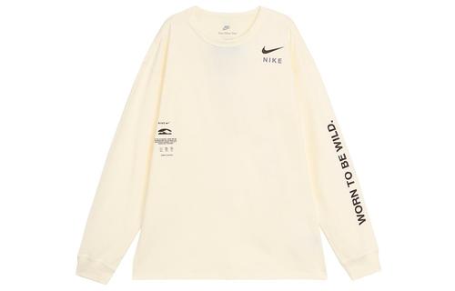 Nike T-Shirts Men Sail White HF6173-133 S бежевый